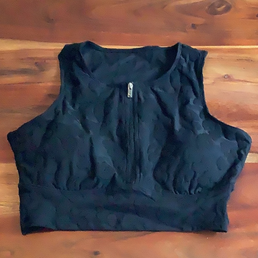 BuffBunny black sports bra size medium